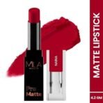 MILA Beaute Pro Matte Lipstick | Creamy Matte Lipstick | Shade - Mumtaj, 4.2g Pro Matte Lipstick | Creamy Matte Lipstick | Shade - Naina, 4.2g - Fast UK Delivery - Image 7
