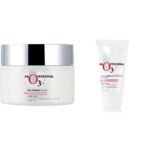 O3+ Whitening Mask for Skin Whitening, Tightening and Pigmentation Control - Infused with Natural Lavender and Cucumber Botanical Extracts (50g) & O3+ Brightening and Whitening Face Wash, 50g - Fast UK Delivery