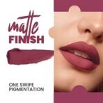 MARS Colorbum Liquid Matte Lipstick for Women | Smudge Free | Water Proof & Long-Lasting 5.5ml (11-Dusky Dubai) - Fast UK Delivery - Image 3