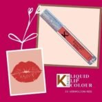 KINDED Liquid Lip Colour Vitamin E Enriched No Transfer Waterproof Long Stay Lipsticks Lip Gloss Set for Girls Women (Pack of 2, 6 ml each, Matte Finish, Shades Vermilion Red & Sangria Orange) - Fast UK Delivery - Image 5