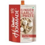 Dabur Hommade Garlic Paste, 200g Pouch - Fast UK Delivery - Image 2