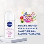 Nivea Antiperspirant Deodorant Roll-On for women (50ml) (Extra brightening) - Fast UK Delivery - Image 3