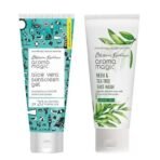 Aroma Magic Face Wash 100 ml (Neem) and Aroma Magic Aloe Vera Sun Screen Gel, 100ml - Fast UK Delivery - Image 2