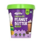 ALPINO High Protein Chocolate Peanut Butter Crisp And Chocolate Peanut Butter Smooth Roasted Peanuts, Chocolate Paste, Brown Sugar & Sea Salt - 30g Protein, Gluten Free Plant Based - 1kg,( Pack of 2) - Fast UK Delivery - Image 7