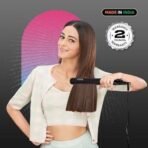 Vega Adore Hair Straightener for Women with Ceramic Coated Plates & Quick Heat-Up, Power ON/OFF Button,, Easy Lock Button, 1 Year Warranty, (VHSH-18), (Made in India), Black - Fast UK Delivery - Image 7