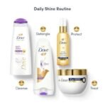 Dove Daily Shine Shampoo For Dull Hair, 340 ml - Fast UK Delivery - Image 7