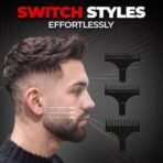 Beardo Ape-X EZ Trimmer for Men Beard | 120 Min Run Time | 7000 RPM Motor | Lithium Ion Battery | Multiple Length Settings | Durable Blades | Beard Trimmer for Gen Z - Fast UK Delivery - Image 6