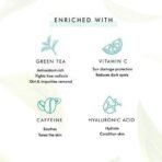 mCaffeine Naked Detox Green Tea Face Wash (Pack Of 2)| Dirt Removal | Vitamin C, Hyaluronic Acid | All Skin | Paraben & SLS Free | 100 ml - Fast UK Delivery - Image 4