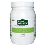 INDUS VALLEY 100% Organic Indigo Leaf Powder Jar with Henna Leaf Powder Jar - (400g+500g=900g) - Fast UK Delivery - Image 4