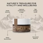 Wellbeing Nutrition Pure Himalayan Shilajit Gold Resin for Strength, Stamina, Performance, Stress Relief and Vitality | Ashwagandha, Safed Museli & Swarna Bhasma (24K Gold Leaf) | Lab Tested - 20g - Image 3