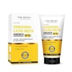 Dr. Sheth's Ashwagandha & Alpha Arbutin Sunscreen SPF 50+ PA++++ | 2 in 1 Solution for Hyper Pigmentation and UV Protection | Anti Tan & Dark Spots | 50g For All Skin Type - Fast UK Delivery - Image 2