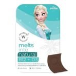 Wellbeing Nutrition Frozen Elsa Melts | Vitamin B12, D3 & K2 for Kids (6+) | Supports Bone & Muscle Health, Cognitive Development & Energy, Heart Health | Exotic Mango Flavor (30 Oral Strips) - Fast UK Delivery - Image 2