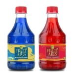 Dhampure Speciality Assorted Mocktail Syrup Mixer - Blue Curacao & Grenadine Flavouring Syrup - 600Ml (2 X 300Ml) | Makes 12-15 Drinks Per Bottle - Fast UK Delivery - Image 2
