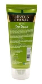 Jovees Herbal De-Tan Scrub With SPF For Brightening & Revitalizing Face Scrub | Remove Dead Skin | Gentle Exfoliation, Smooth and Clear Complexation With Turmeric & Aloe Vera | For All Skin Type- 100g - Fast UK Delivery - Image 3
