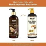 WOW Skin Science Shea Butter With Lactic Acid Body Lotion | Hydrates Very Dry Skin | Long Lasting 48 hrs Moisturization | Smoothens Rough, Flaky Skin | Calms Itchy Skin - 400ml - Fast UK Delivery - Image 4