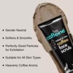 mCaffeine Coffee Tan Removal Face Scrub (100gm) | Exfoliate Scrub | Blackhead Remover, Whitehead Remover, Dead Skin Remover, Detan Pack | Caffeine & Walnut Scrub for Face | Face Scrub For Women & Men - Fast UK Delivery - Image 4