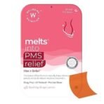 Wellbeing Nutrition melts PMS Relief | For Cramp Relief & Reduction in Period Symptoms like Bloating, Abdominal Discomfort, and Mood Swings (30 Oral Strips) - Image 2