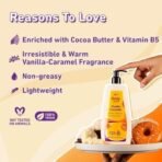Plum Bodylovin' Vanilla Caramello Body Lotion|Cocoa Butter & Vitamin B5 For Deep Moisturization|Non-Greasy|Soft & Glowing Skin|For Dry To Very Dry Skin|Warm & Cozy Vanilla Fragrance,400 Ml(Pack Of 2) - Fast UK Delivery - Image 5