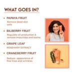Jovees Herbal Papaya Face Wash For Glowing and Clear Skin with Papaya & Bilberry Ext | Gentle Cleanser For Brightens Skin, Removes Pigmentation & Dark Spots | For All Skin Types - 120ML - Fast UK Delivery - Image 5