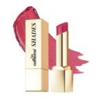 mCaffeine Shades Creamy Matte Kiss Bullet Lipstick | Moisturizing & Lightweight | Comfortable, Non-drying & Long Stay Lipstick | Infused with Cocoa Butter & Vitamin E | Lipstick | 3.5 g - Pink Mimosa - Fast UK Delivery - Image 2