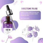 ISVARA AYURVEDA Under Eye Serum for Dark Circles for Women & Men enriched with Almond Oil, Rosehip Oil, Hyaluronate, Green Tea Extract, Vitamin E, Saffron and Cucumber Extract - 30ml - Image 4