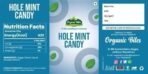 Organic Bites Mint Candy With Hole (Hole Mint Candy) Sugar Bolied Mint Candy- 400 gm (200 gm X 2 Jar) - Fast UK Delivery - Image 3