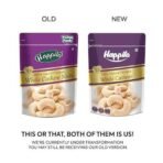 Happilo 100% Natural & Crunchy Premium Whole Cashews 1kg, Nutritious & Delicious Nuts, Signature Plain, High Fiber, Rich In Protein Dry Fruit - Fast UK Delivery - Image 4