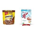 Kellogg's Combo, Kellogg's Chocos, High in Protein, B Vitamins, Calcium And Iron, 1.2kg Pack and Kellogg's Special K Original, Breakfast Cereals, 435g - Fast UK Delivery - Image 2