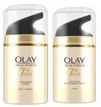Olay Total Effects Slay All Day Pack - Day Cream 50gm + Night Cream 50 gm| Fights 7 Signs of Ageing | With Niacinamide and Green Tea Extracts | Normal, Oily, Dry, Combination Skin | Pack of 2 - Fast UK Delivery - Image 2