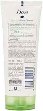 Dove Deep Pure Oil Control Face Wash Cleanser, 100g - Fast UK Delivery - Image 3