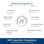Blue Nectar Coffee Ubtan Powder with Plant Based Niacinamide for Tan Removal & Natural Exfoliation | Ayurvedic Detan Face Cleanser for Skin Brightening (100 gm, 11 Herbs) - Fast UK Delivery - Image 6