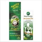 Amrith Noni Power Plus 500ml + Deep Breathe 200ml Combo | Ayurvedic formula helps in Boost Immunity & Respiratory Wellness - Image 3