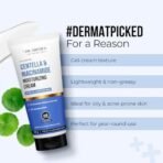Dr. Sheth's Centella And Niacinamide Moisturizing Cream | For Oily & Acne Prone Skin | Fades Acne Marks & Controls Excess Oil | 48-Hour* Hydration | Lightweight, Fast Absorbing & Non-Sticky | 100G - Fast UK Delivery - Image 5