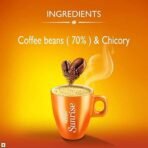 Nescafe Sunrise, Instant Coffee-Chicory Mix Powder, 200 Gram Pouch - Fast UK Delivery - Image 5