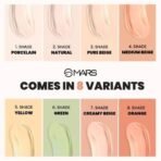 MARS Seal The Deal High Coverage Full Coverage Matte Concealer For All Skin Type | Lightweight & Creamy Formula | Easy To Blend (10.0 Gm) (Medium Beige) - Fast UK Delivery - Image 5