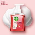 Dettol Foaming Handwash Pump - Strawberry (Pack of 3-250ml each) | Rich Foam | Moisturizing Hand Wash | Soft on Hands - Fast UK Delivery - Image 5