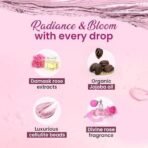 Dabur Gulabari Shower Gel-Damask Rose & Jojoba Oil-250ml|Rose Extract Beads for Exfoliation|Damask Rose Fragrance|No Parabens & Silicones|99% Pure Glycerine|100% Soap Free Body wash - Fast UK Delivery - Image 4