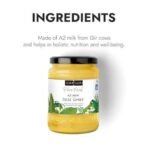 Kapiva Cetrified A2 Gir Cow Ghee 500ML | Traditional Vedic Bilona Method | Grassfed, Pure & Healthy | Curd-Churned | Premium Glass Bottle | 100% Natural & Lab-Tested | Rich in Nutrition - Fast UK Delivery - Image 6