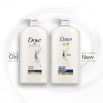 Dove Intense Repair Shampoo 1 L, Repairs Dry and Damaged Hair, Strengthening Shampoo for Smooth & Strong Hair - Mild Daily Shampoo for Men & Women (Pack of 2) - Fast UK Delivery - Image 4