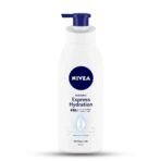 NIVEA Body Lotion For Men & Women, Express Hydration, for Fast Absorption, 400 ml - Fast UK Delivery