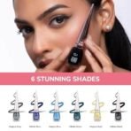 Mila Beaute Glaze Artist Liquid Eyeliner | Water Proof & Smudge-Proof | Rich Glossy Finish with Intense Shine | Intense Pigment I Easy Glide Applicator | 6Ml Shade - Infinite Black - Fast UK Delivery - Image 7