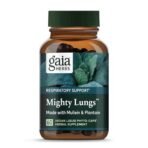 Gaia Herbs Mighty Lungs - Lung Support Supplement to Help Maintain Overall Lung & Respiratory Health* - With Mullein, Plantain, Schisandra & Elecampane - 60 Vegan Liquid Phyto-Capsules (20-Day Supply) - Fast UK Delivery - Image 2