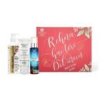 Ayouthveda Luxury Hair & Skin Care Gift Box | includes Pearly White Face Wash, Anti-Hairfall Shampoo & Ocean Dew Mist | for Glowing & Rejuvenated Skin | Valentine Day Giftset (Pack of 3) - Fast UK Delivery - Image 2