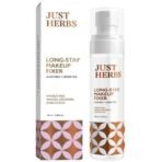 Just Herbs Long Stay Non Sticky Makeup Fixer, Setting Spray for Face Makeup with Aloevera and Green Tea 100 ml - Fast UK Delivery