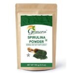 Grenera Spirulina Powder, Rich in Protein, Vitamins, Minerals, Gluten Free, Vegan, Non GMO, 100 grams - Fast UK Delivery - Image 2