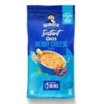 Quaker Instant Oats 400g, Herby Cheese flavour, Made with Wholegrain oats, Ready in 3 min, Source of Protein & Fibre, Delicious Snack, Nutritious Oats - Fast UK Delivery - Image 2