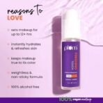 Plum Finishing Touch Makeup Setting Spray |Sets Makeup For 12+ Hrs | Hydrates & Refreshes | With 1.5% Aquaporin Booster | 50 ml - Fast UK Delivery - Image 5