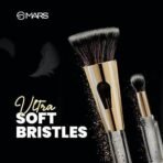 MARS 4 in 1 Travel Brush with Foundation Brush, Powder Brush, Eyeshadow Blending Brush & Flat Brush | Soft Bristles Makeup Brushes Set for Women - Fast UK Delivery - Image 7