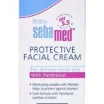 Sebamed Protective Facial Cream|pH 5.5|Baby Face Cream|Vitamin E for Soft Skin|Ideal for salivary rashes|50ml - Fast UK Delivery