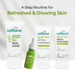 mCaffeine Complete Morning Skincare Regime with Face Wash, Face Serum, Face Moisturizer & SPF 50 Sunscreen | With goodness of Vitamin C & Niacinamide | Value Pack of 4 - Fast UK Delivery - Image 3